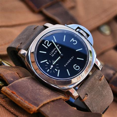 panerai military watch strap